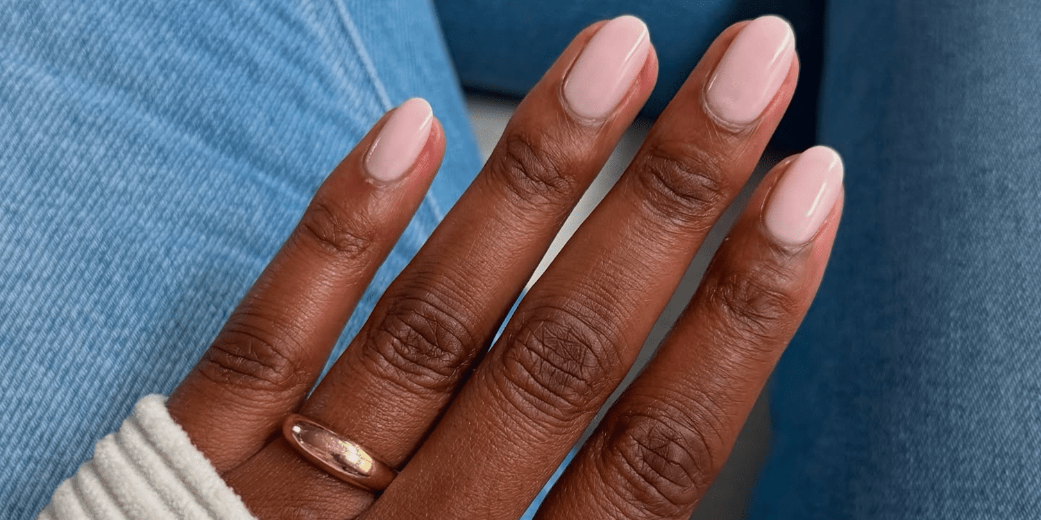 Gel nail.